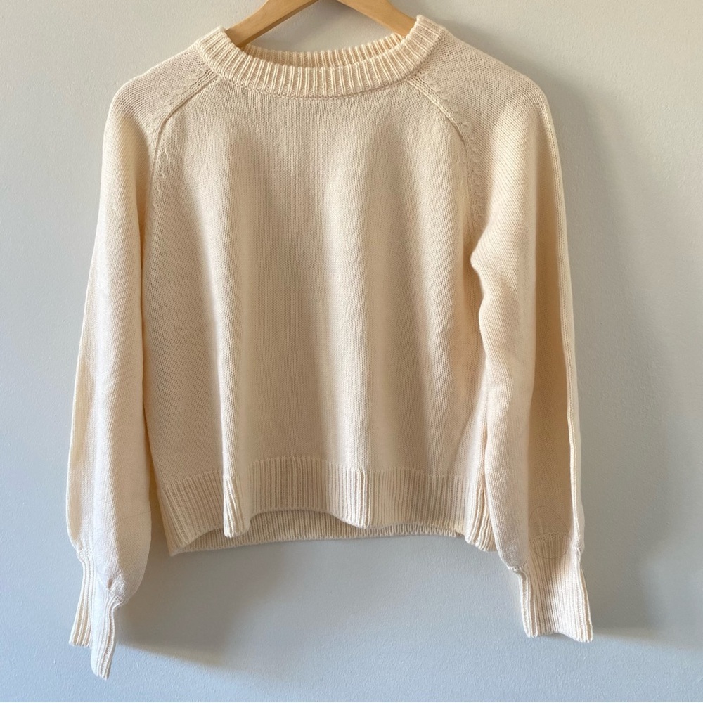 NWT REVOLVE Stitches & Stripes Sweater in Cream Size XS